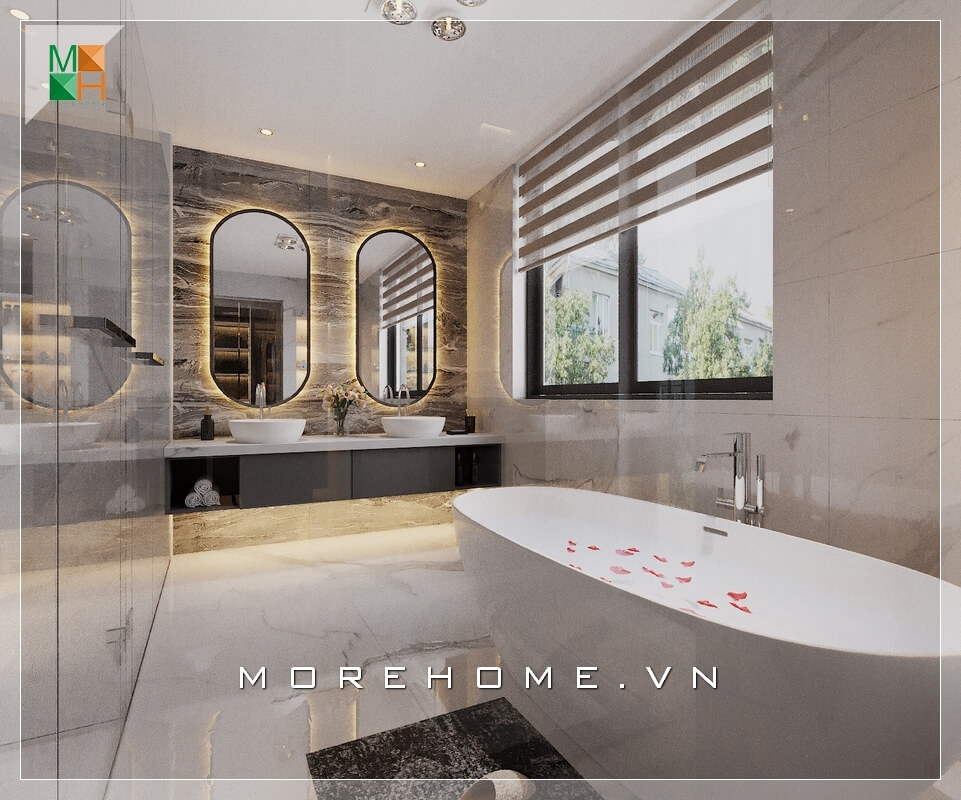 đá ốp lavabo